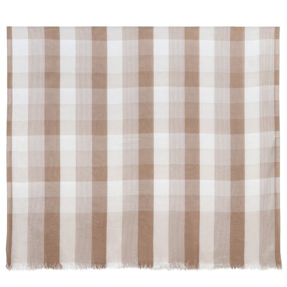 Women's Long Cotton Scarfs for Evening, Unique Gift for Women Accessories - Picture 2 of 3